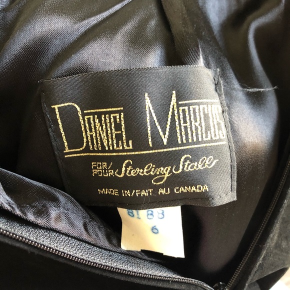 Vintage suede Daniel Marcus midi skirt sz6 - Picture 2 of 7